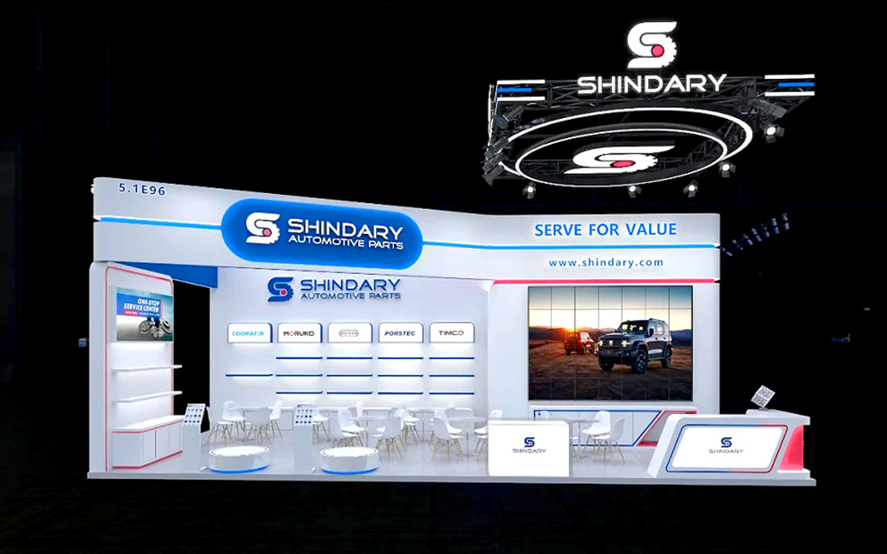 汽配展臺(tái)設(shè)計(jì)搭建