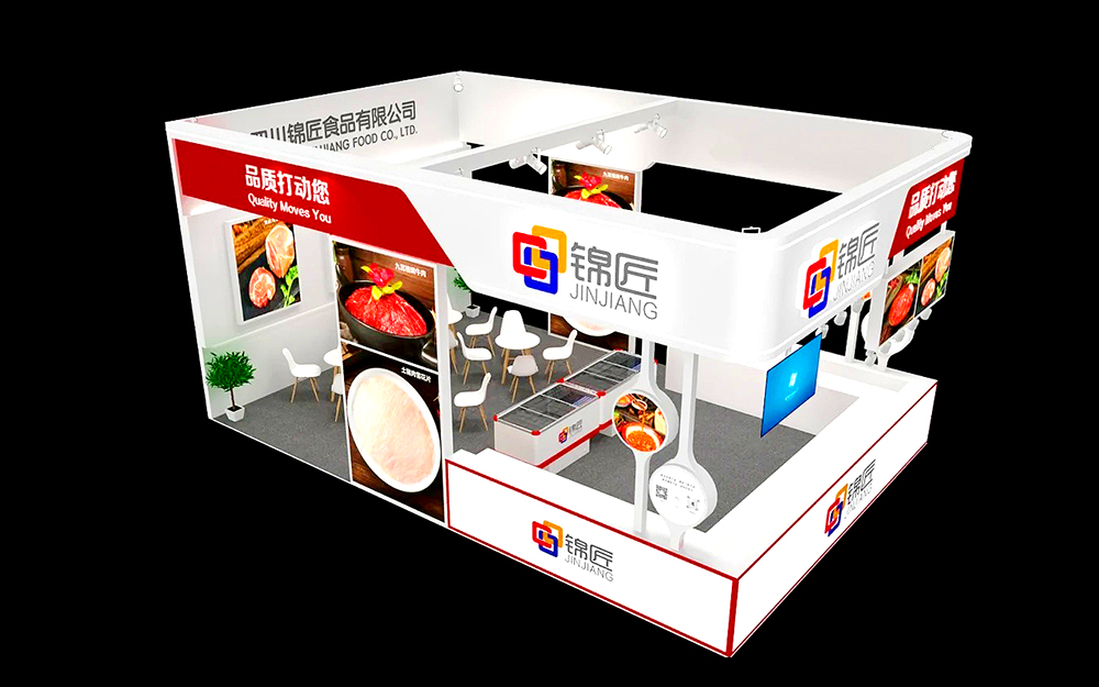 重慶火鍋美食文化節(jié)展臺(tái)設(shè)計(jì)搭建